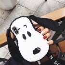 Cute 3D Cartoon Snoopy iPhone Case Cell Phone Cover For iPhone X