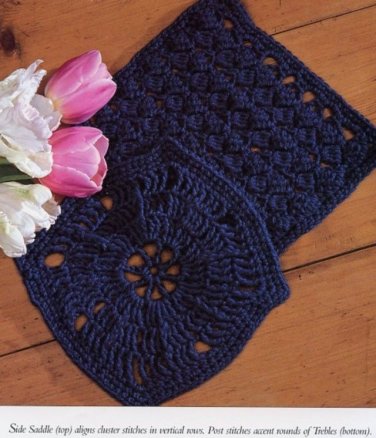 Vanna Heirloom Sampler Afghan #26 Crochet PATTERN/INSTRUCTIONS/NEW Leaflet 