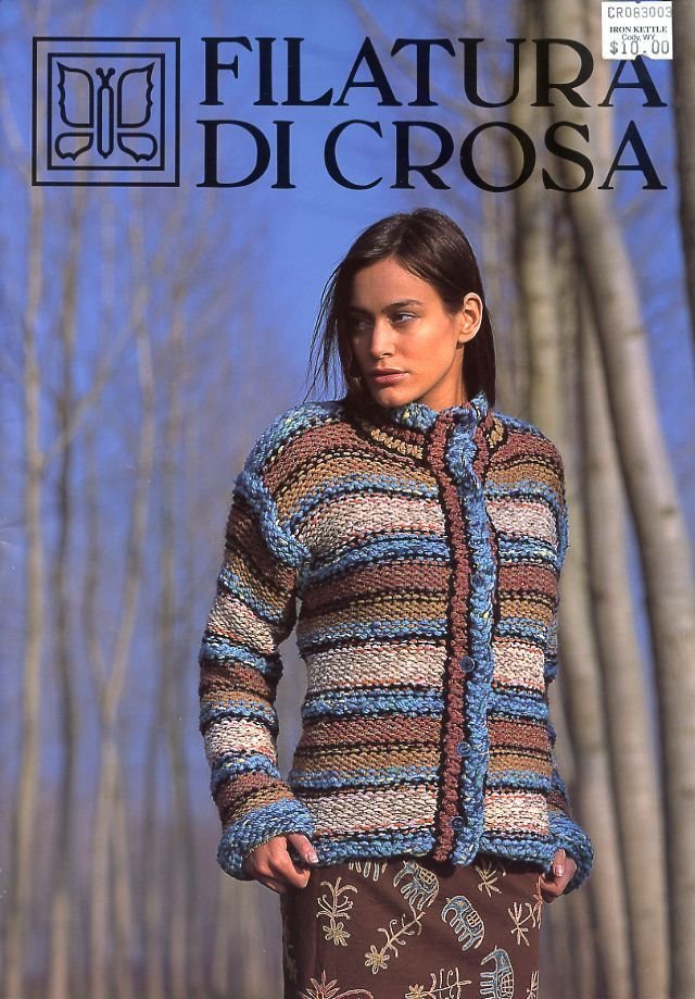 Filatura Di Crosa Autumn Winter Knitting Patterns Magazine RARE HTF