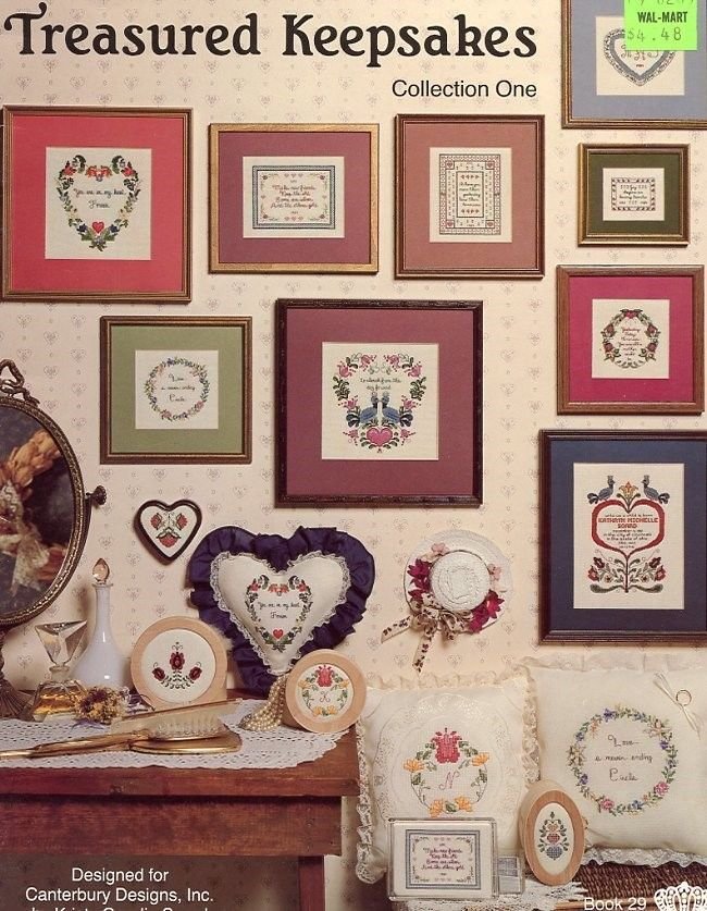 Treasured Keepsakes Canterbury Collection One Cross Stitch Pattern