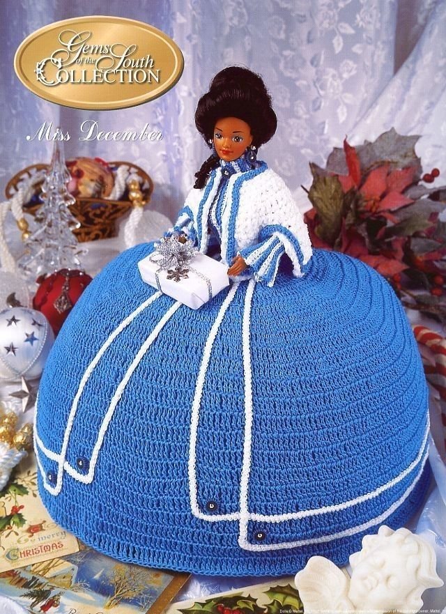 Miss December Gems Of The South Outfit For Barbie Doll Annie S Crochet