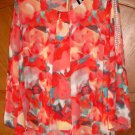 New Directions Pullover Dressy Floral Blouse, 52" Bust ~ 2X, NWOT
