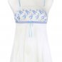 Luxurious Ivory Tulle Chemise With Thongs