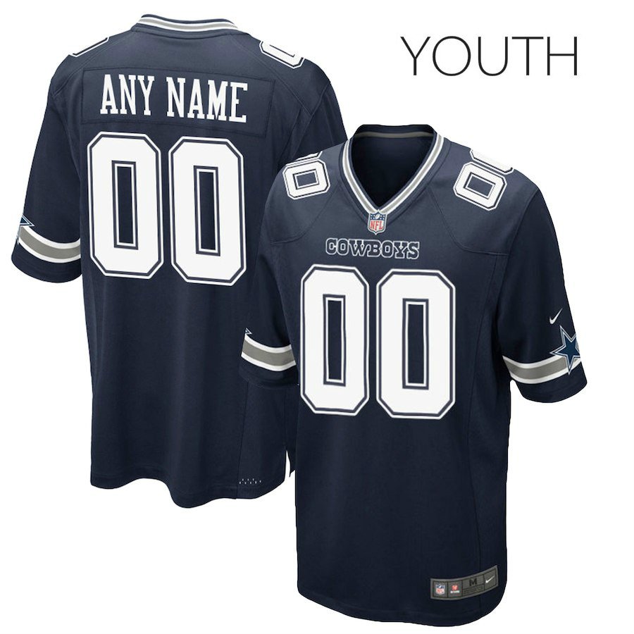 Custom youth cowboys jersey Clearance