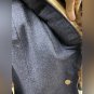 Beaver Fur Collar Wool Pea Coat sz M