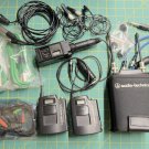 Audio-Technica ATW-R1820a Receiver, ATW-T1801 Transmitter, All cables (x2) Audio-Technica ATW-R1820a Receiver, ATW-T1801 Transmitter, All cables (x2)