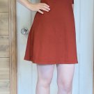 Patagonia Dress Womens XS Rust Red Organic Cotton Stretch V Neck 3/4 Sleeve Patagonia Dress Womens XS Rust Red Organic Cotton Stretch V Neck 3/4 Sleeve
