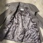 Neiman Marcus Leather Swing Coat Trench Jacket Lamb Tan Brown Sz M