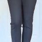 Theory Womens Wool Zippered Mid-Rise Skinny Dress Pants Black Size 4