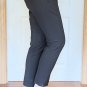 Theory Womens Wool Zippered Mid-Rise Skinny Dress Pants Black Size 4