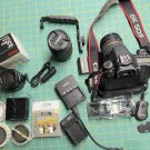 Canon EOS 70D DSLR Camera Kit with 18-55mm Lens, 50-250mm Lens, And 50mm Lens Canon EOS 70D DSLR Camera Kit with 18-55mm Lens, 50-250mm Lens, And 50mm Lens