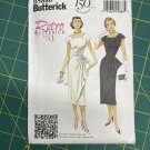 Butterick 5880 NEW Retro 1950’s Fit Dress Notched Neckline Size 6-14