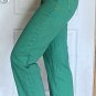 Edikted Button Front Wide Leg Petite Jeans Size Xsmall Green