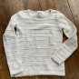 L.L. Bean Sweater Womens Size XS Ivory Knit Long Sleeve Fisherman Cozy Winter