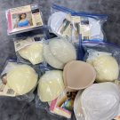 Dritz 53069-B /C Molded Foam Bra Cups, White. For Swimwear, Evening Wear Lot