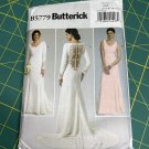 Butterick pattern B5779 Misses' Wedding Dress or Bridesmaid Dress sz 4-12 uncut