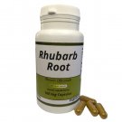 Rhubarb Root ( Rheum Officinale ) 100 Capsules - 500 mg  100 Vegan Capsules Herbal