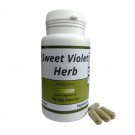 Sweet Violet Herb ( Herba Viola  )  100 Capsules - 500 mg  100 Vegan Capsules Herbal