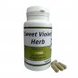 Sweet Violet Herb ( Herba Viola  )  100 Capsules - 500 mg  100 Vegan Capsules Herbal