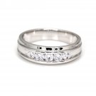 0.5 Ct Natural Diamond Band Ring by Tanache in 10KT Gold for Women