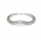 0.1 Ct Natural Diamond Band Ring by Tanache in 10KT Gold for Women