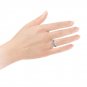 0.32 Ct Natural Diamond Engagement Ring by Tanache in 10KT Gold for Women