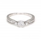 0.29 Ct Natural Diamond Engagement Ring by Tanache in 10KT Gold for Women