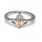 0.04 Ct Natural Diamond Beautiful Ring by Tanache in 10KT Gold for Women