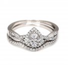 0.45 Ct Natural Diamond Engagement Ring by Tanache in 10KT Gold for Women