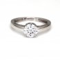 0.7 Ct Natural Diamond Beautiful Ring by Tanache in 10KT Gold for Women