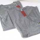 Pair Mossimo Athletic Fit Small V-Neck Tee Hardware Grey New With Tags--Two Pack