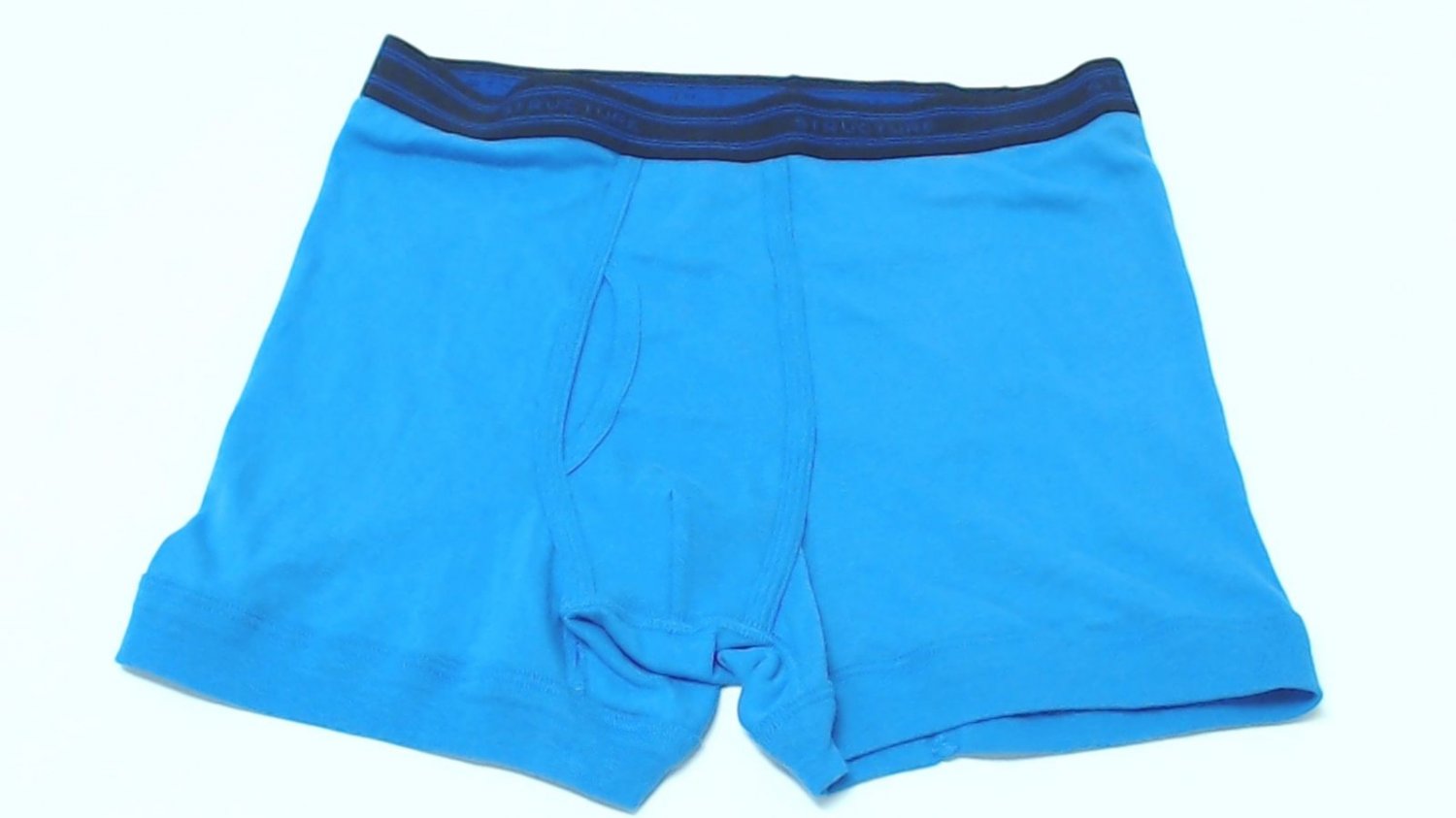 Structure Mens Performance 100% Cotton Boxer Pouch Brief Blue Size ...