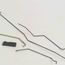 2001-2005 Honda Civic Sedan Passenger Right Front Door Lock Latch Rods Knob