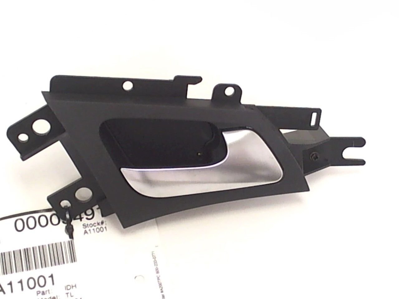 2004 Acura TL Rear Right Hand Interior Door Handle Black Silver