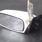 1997 Mercury Mystique Sedan White Left Side View Mirror Drivers Door Powered