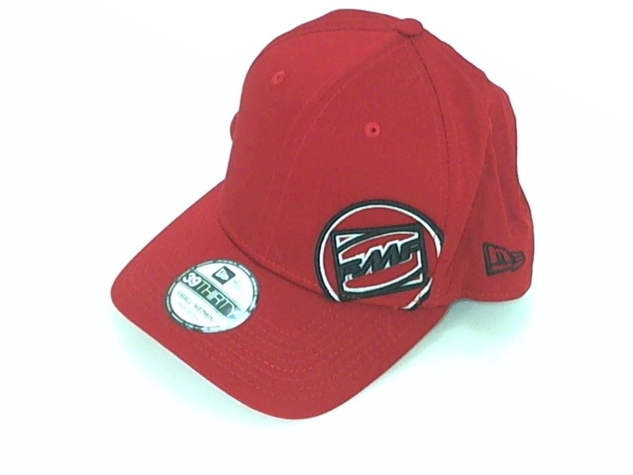 FMF Racing Blitz Mens Flex Fit Hat Red SM/Med 39Thirty High Crown Cap