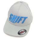 Shift Racing Sight Line Mens Flex Fit Medium Profile Hat Cap Grey SM/Med