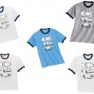 New Custom Design Ringer T-Shirt of Porsche 911 Turbo S Multiple Sizes Colors