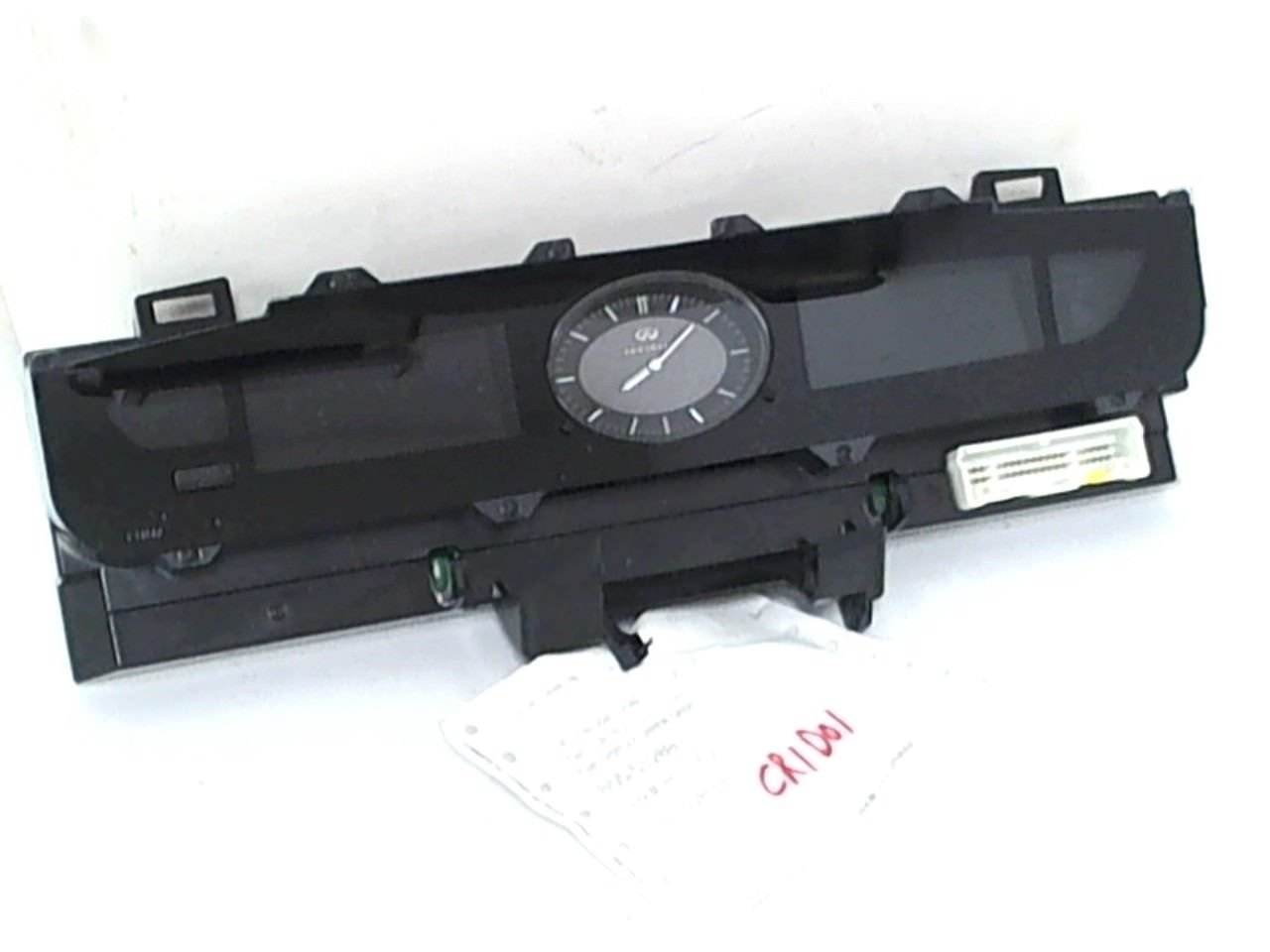 2006 2007 Infiniti Climate Control Temperature Display Panel Dual Zone OEM