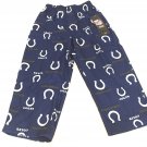 NFL Team Apparel Indianapolis Colts Childs Kids Sleep Pants PJs Blue Small (4)