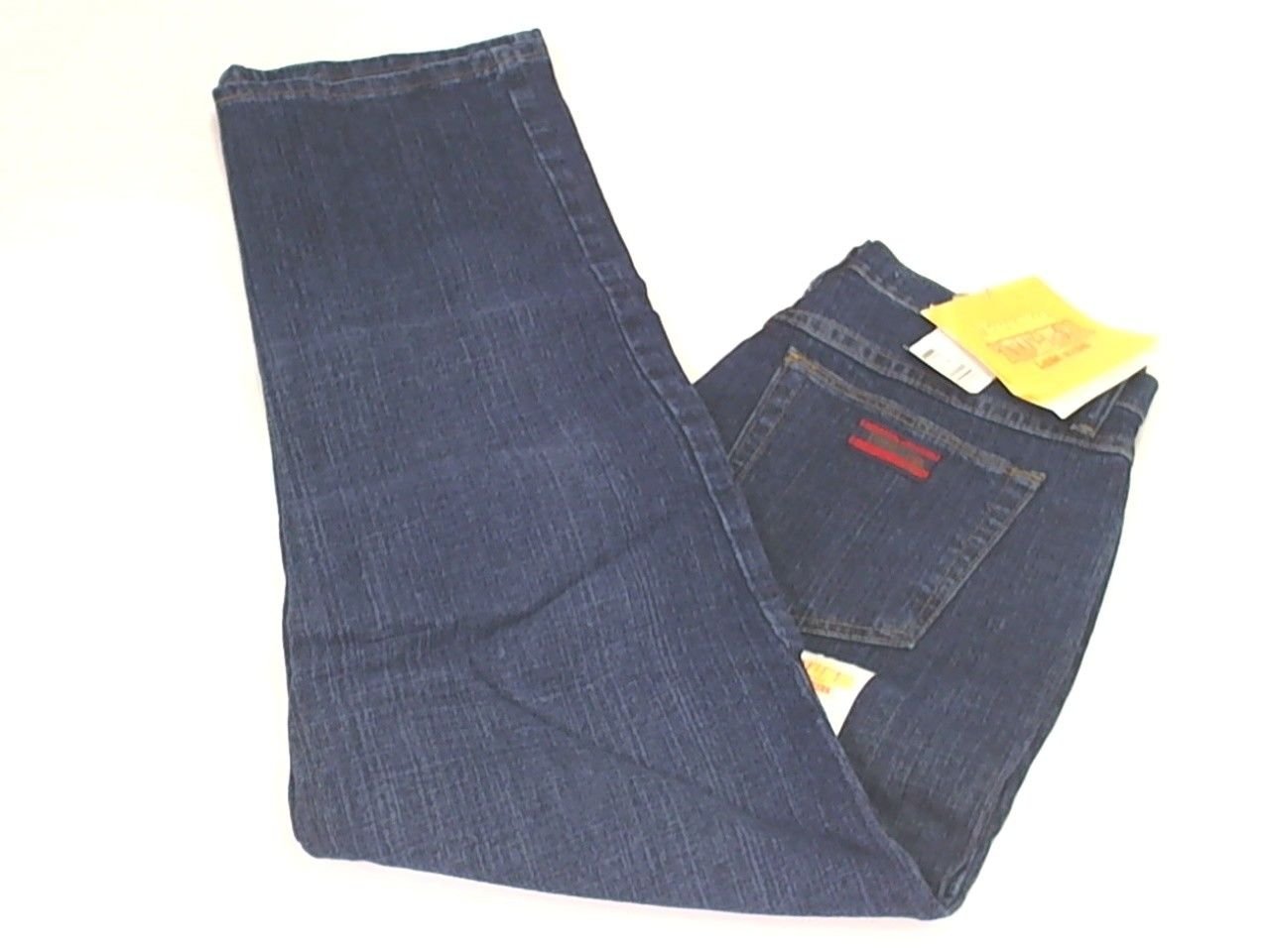 Wrangler 20X Tulsa Low Rise Slim Fit Straight Leg Dark Wash Jeans Size 7/8x32
