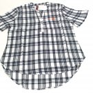 UG Apparel NCAA Illinois Fighting Illini Womens Classic Button Down Tunic Top S