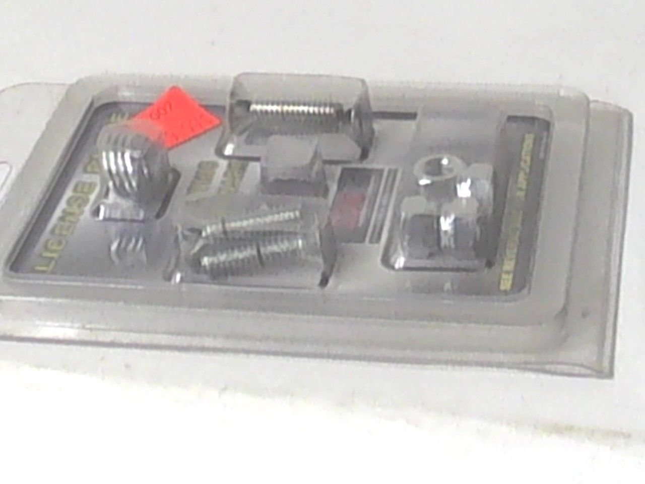 SDC Universal Motorcycle License Plate Frame Mounting Hardware Kit