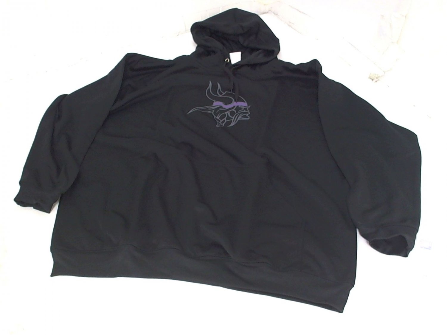 NFL Team Apparel Minnesota Vikings Pop Fleece Hoody Hoodie Big & Tall B&T 3X