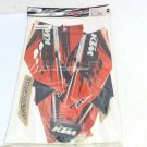 N-Style Ultra Graphics Kit Black Backgrounds for KTM 65 SX 2009-2014