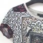 Style&co. Womens Cotton Blend Casual Elephant Print T-Shirt Medium