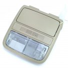 2009 Honda Accord Interior Overhead Map Lights and Glasses Holder Beige
