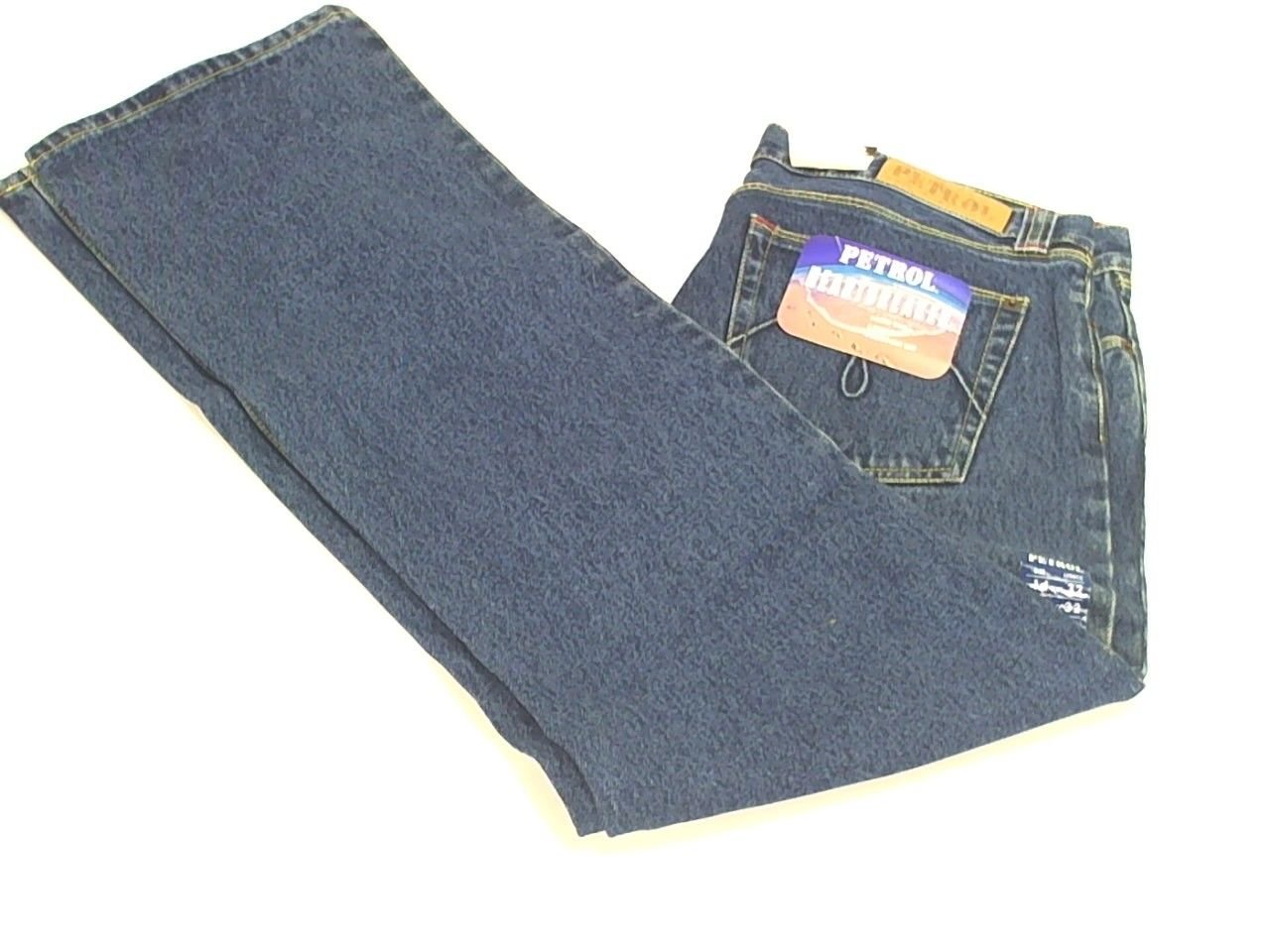 Petrol Womens Heartbreak Low Rise Slim Fit Boot Cut Stretch Denim Jeans