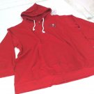 NFL Team Apparel Tampa Bay Buccaneers Womens Full Zip Fleece Hoody Hoodie Red 2X