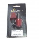 Lightech Red Handlebar Weights Balancers Fits Ducati 2011-15 Diavel 2008-11 848